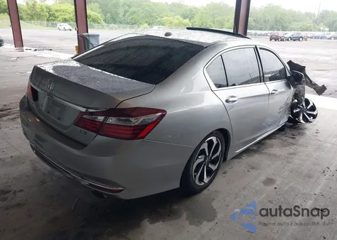 2016 Honda Accord Ex-L V-6 из США, поврежденный, VIN 1HGCR3F89GA016592